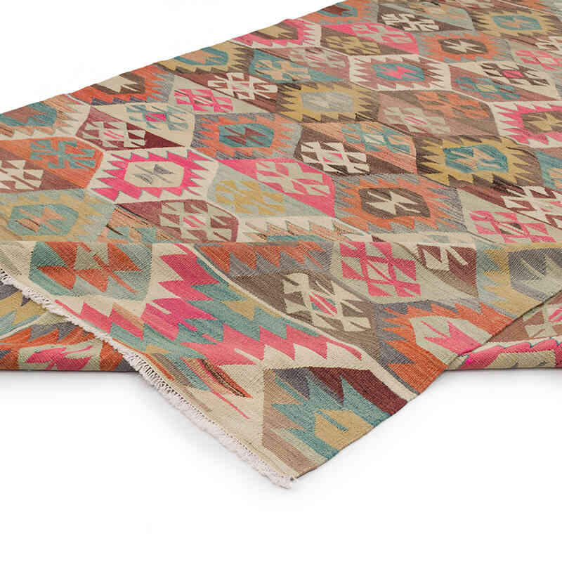 Vintage Tavas Kilim Rug - 6'  x 8' 11" (72" x 107") - K0070718