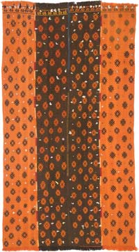 Vintage Sivas Flatweave - 4'  x 7' 5" (48" x 89")