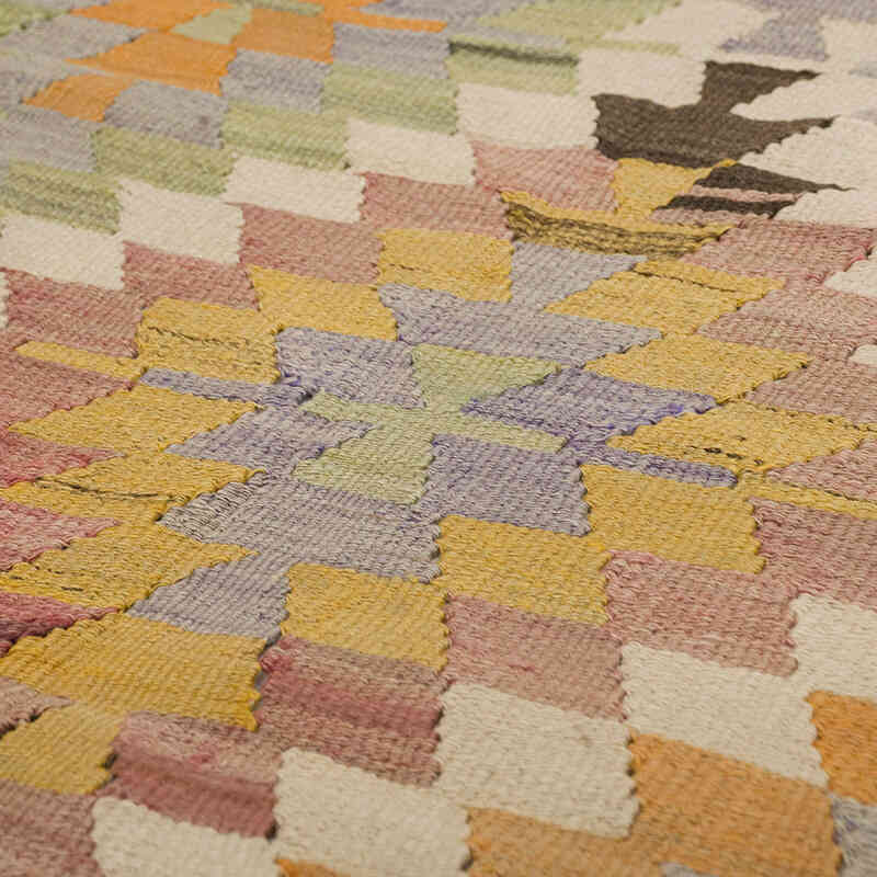 Vintage Denizli Kilim Rug - 3' 9" x 4' 6" (45" x 54") - K0070723