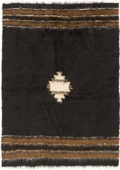 Vintage Siirt Rug - 4' 2" x 5' 8" (50" x 68")