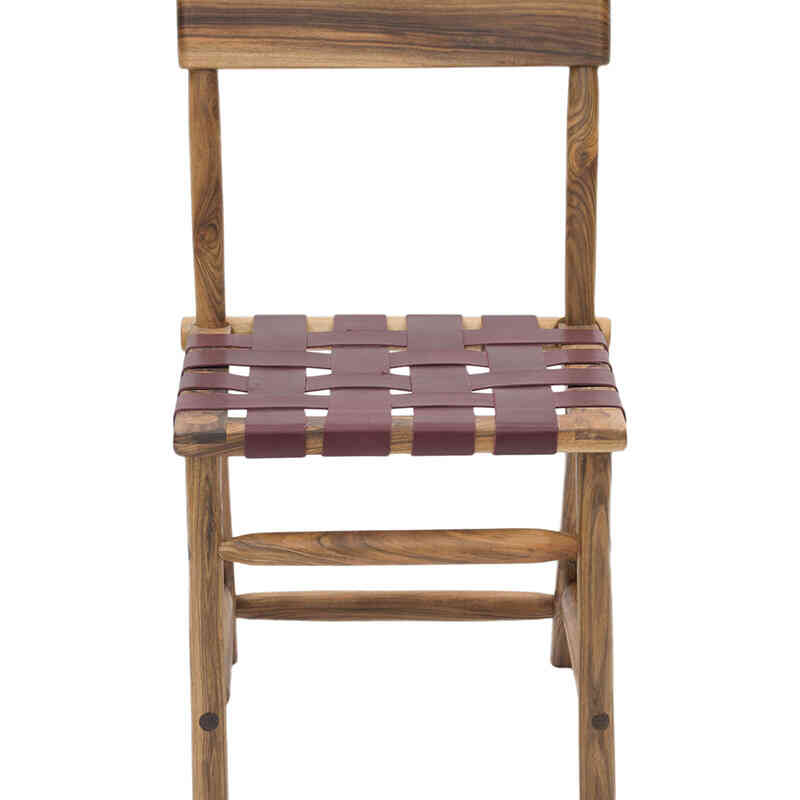 Silla de comedor de nogal - K0070733