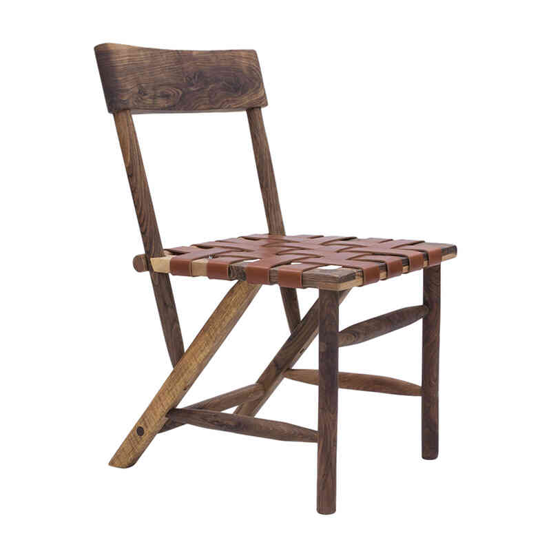 Silla de comedor de nogal - K0070735