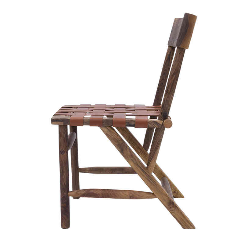 Silla de comedor de nogal - K0070735