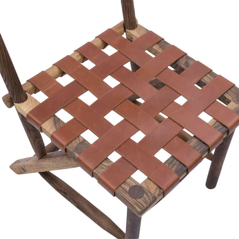 Silla de comedor de nogal - K0070735