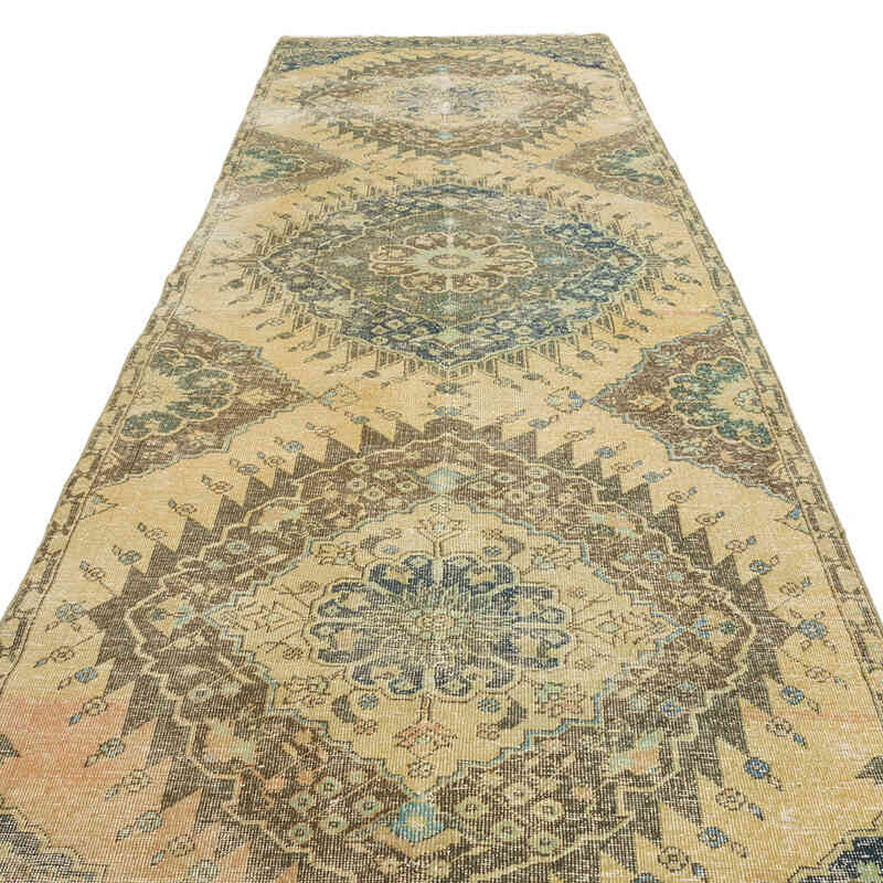 Alfombra Turca Vintage De Pasillo - 120 cm x 407 cm - K0070753