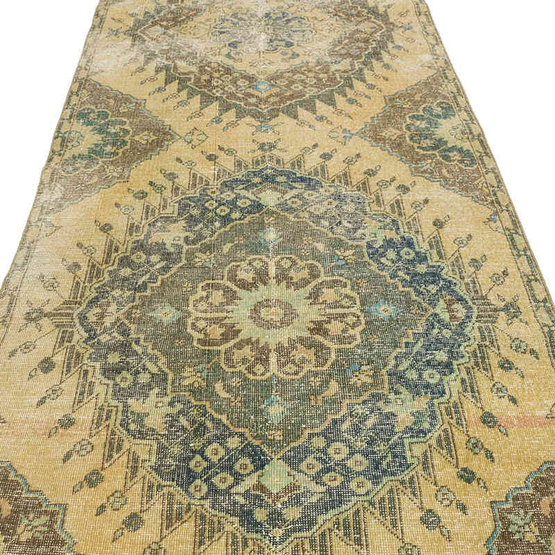 Alfombra Turca Vintage De Pasillo - 120 cm x 407 cm - K0070753