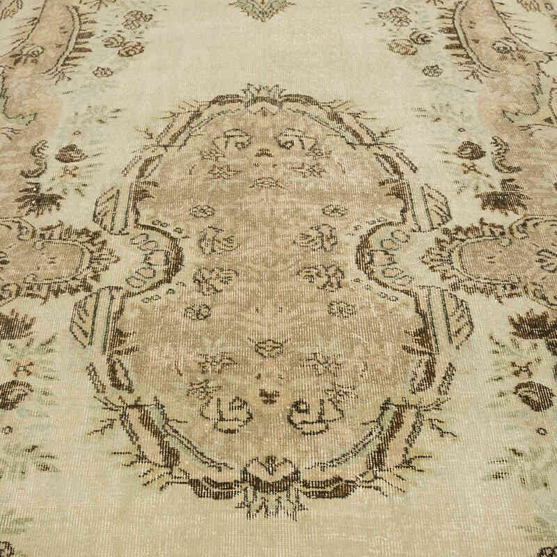 Alfombra Vintage Turca Anudada a Mano - 176 cm x 261 cm - K0070754