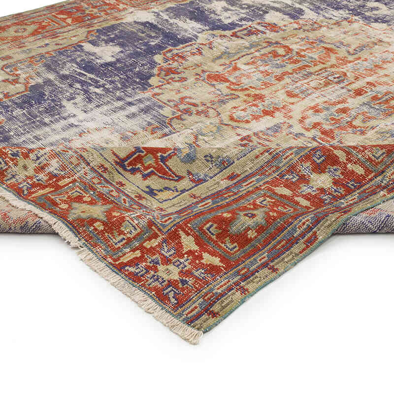 Alfombra Vintage Turca Anudada a Mano - 220 cm x 292 cm - K0070763
