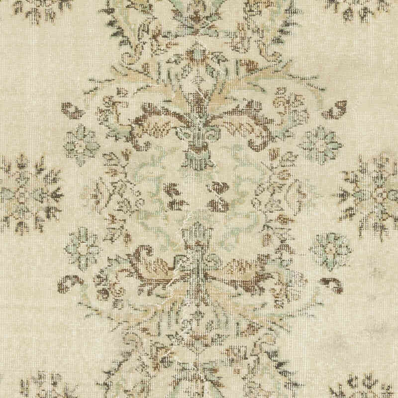 Alfombra Vintage Turca Anudada a Mano - 218 cm x 374 cm - K0070764