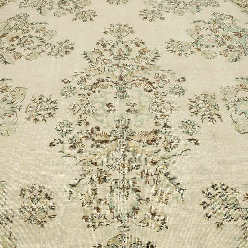 Alfombra Vintage Turca Anudada a Mano - 218 cm x 374 cm - K0070764