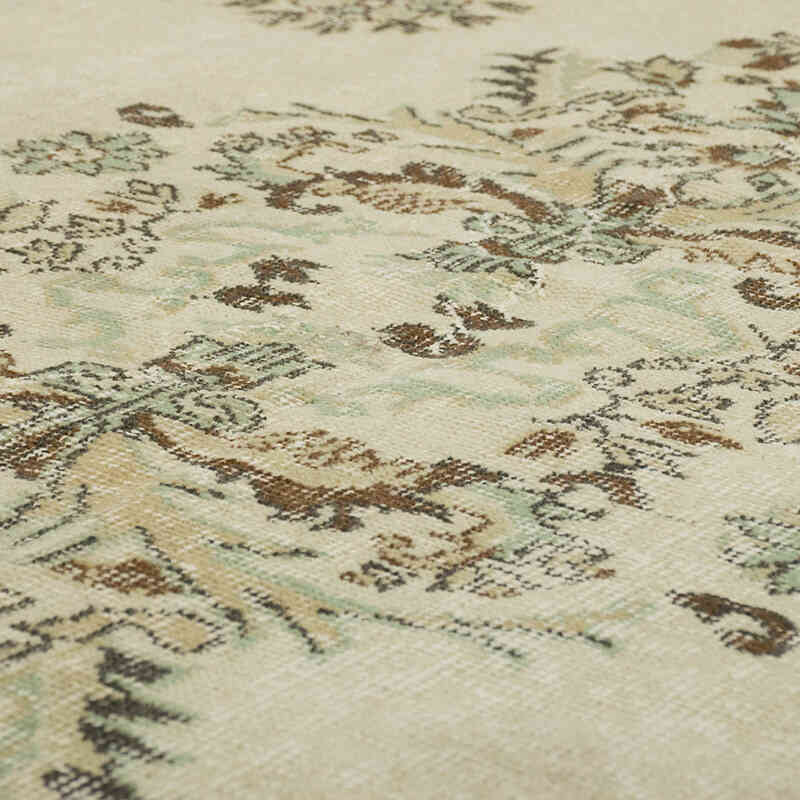 Alfombra Vintage Turca Anudada a Mano - 218 cm x 374 cm - K0070764