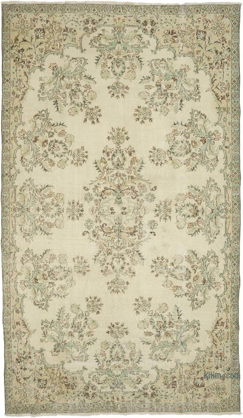 Alfombra Vintage Turca Anudada a Mano - 218 cm x 374 cm - K0070764