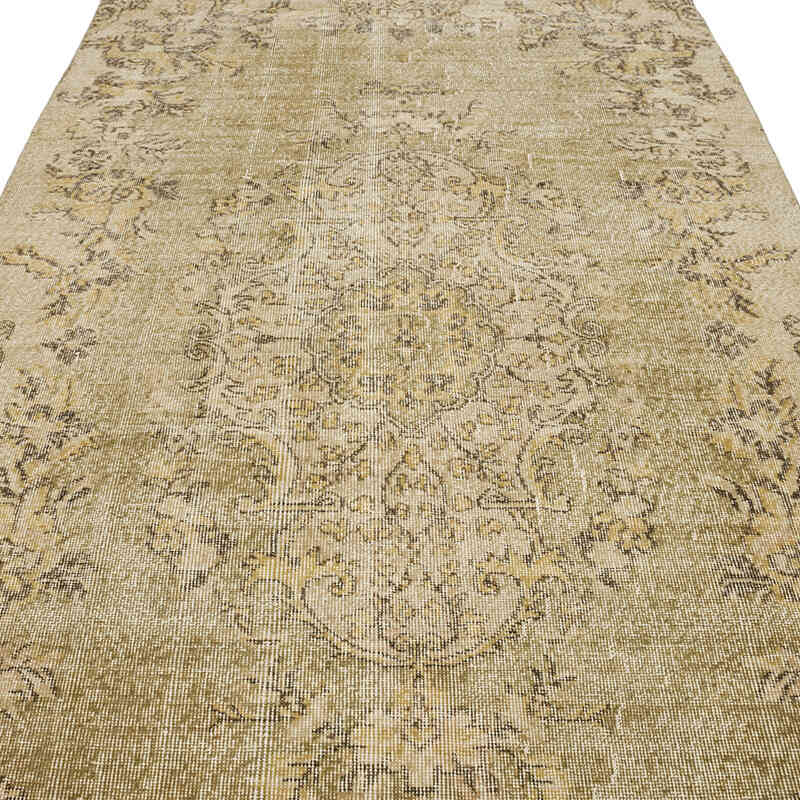 Vintage Turkish Hand-Knotted Rug - 5' 1" x 8' 8" (61" x 104") - K0070765