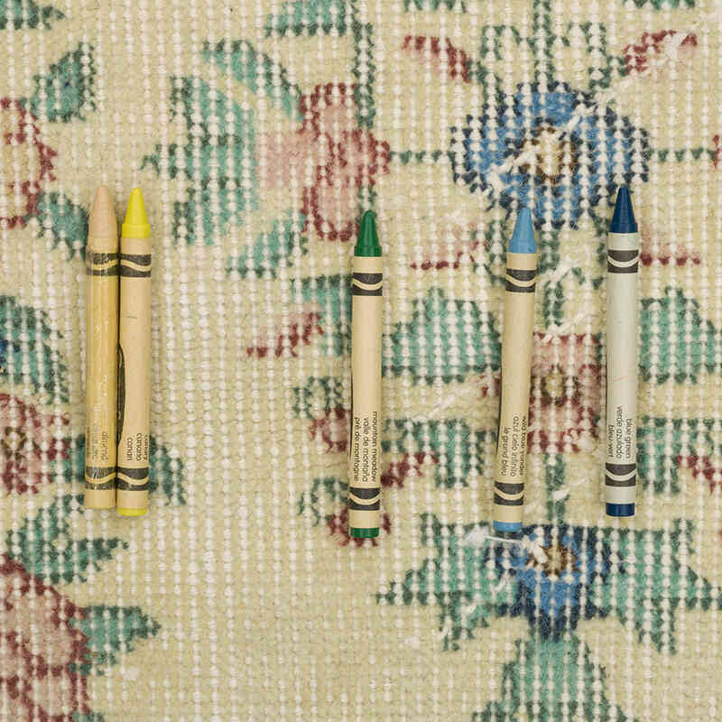 El Dokuma Vintage Halı - 112 cm x 214 cm - K0070778