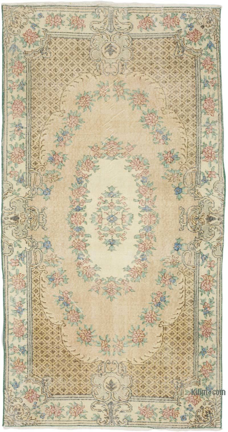 El Dokuma Vintage Halı - 112 cm x 214 cm - K0070778