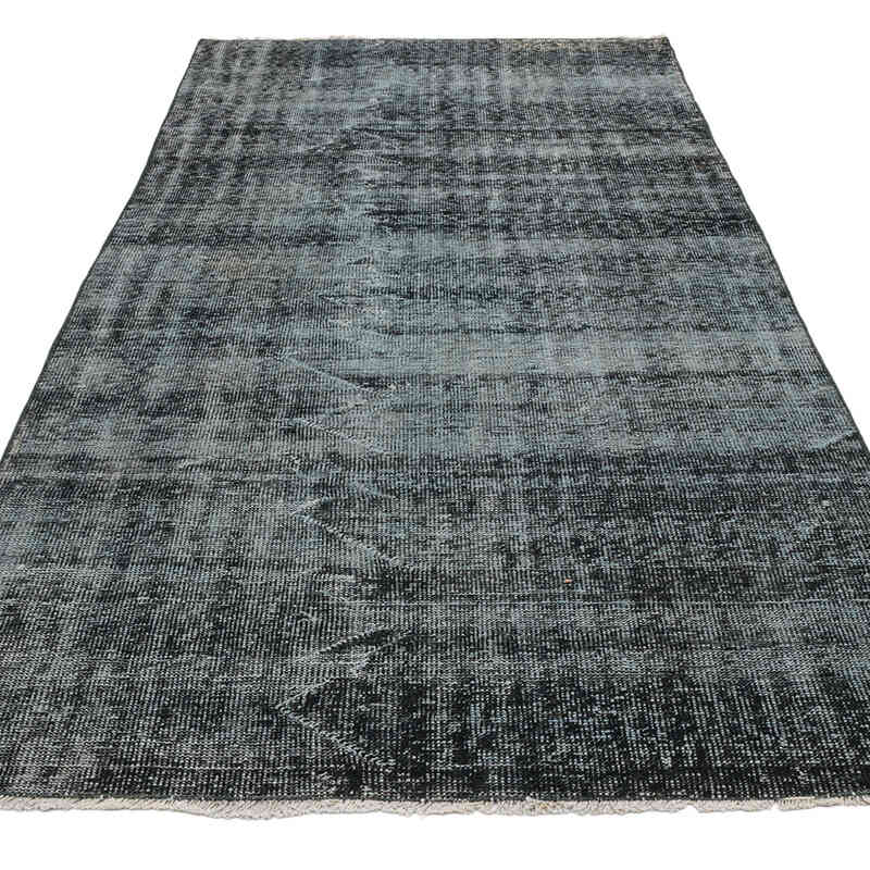 Boyalı El Dokuma Vintage Halı - 120 cm x 248 cm - K0070787