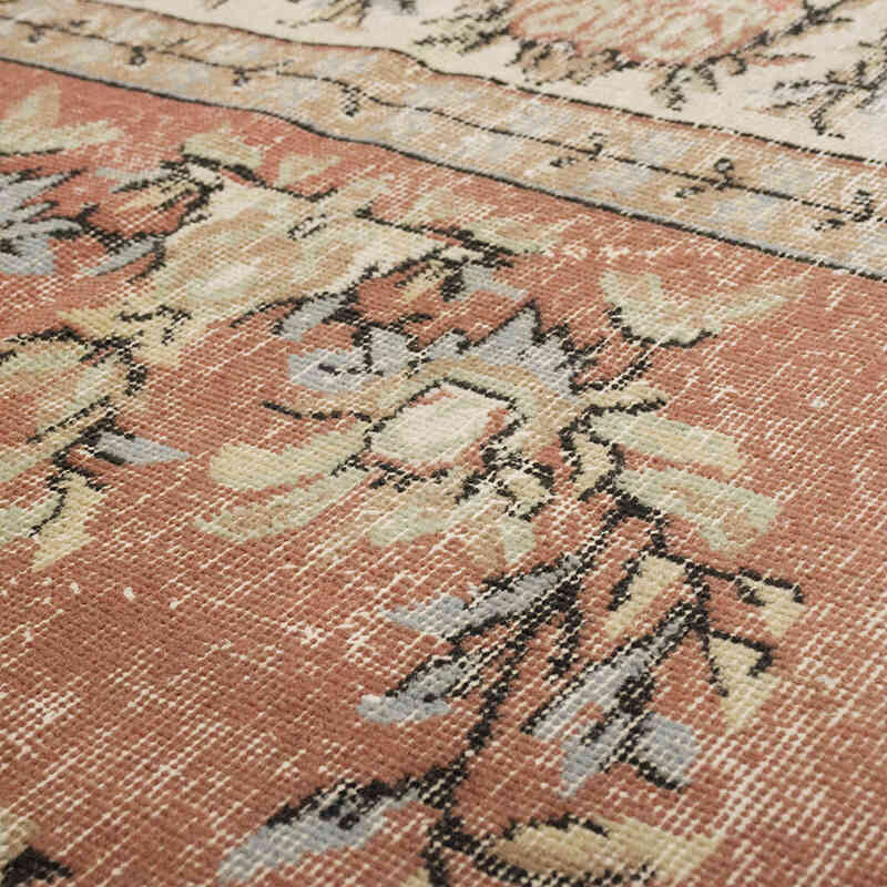 Alfombra Vintage Turca Anudada a Mano - 146 cm x 312 cm - K0070788