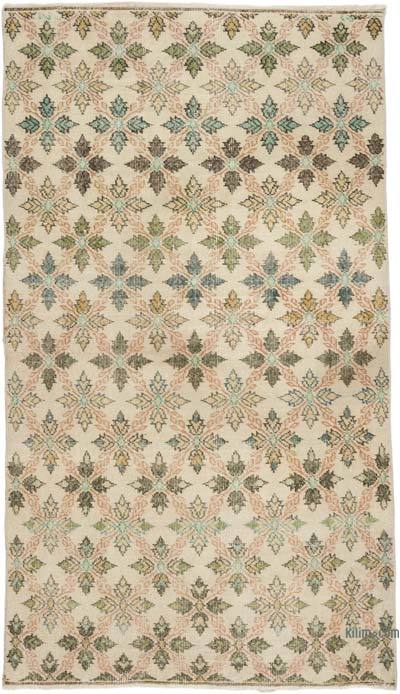 Alfombra Vintage Turca Anudada a Mano - 116 cm x 196 cm