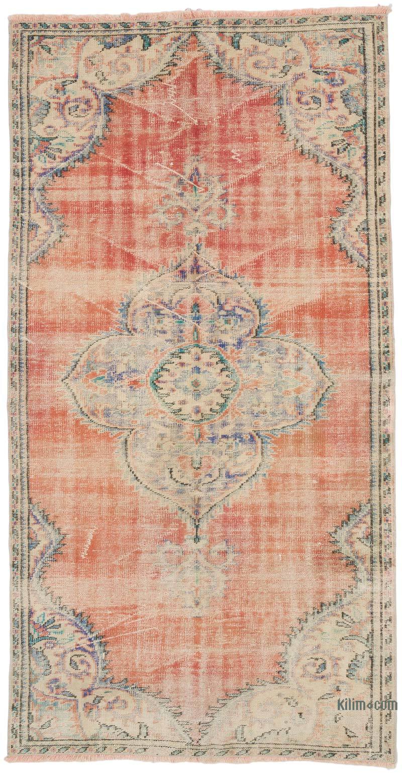 El Dokuma Vintage Hali - 141 cm x 271 cm - K0070791