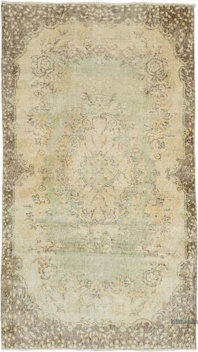 Alfombra Vintage Turca Anudada a Mano - 118 cm x 202 cm
