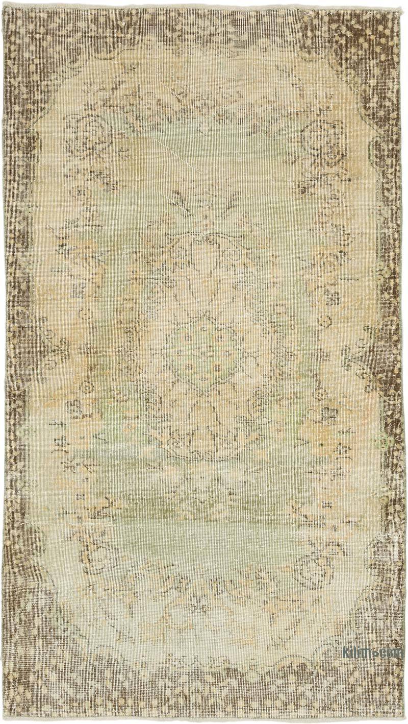 Vintage Turkish Hand-Knotted Rug - 3' 10" x 6' 8" (46" x 80") - K0070796