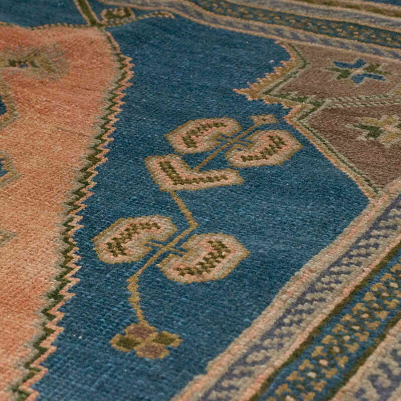 Alfombra Vintage Turca Anudada a Mano - 154 cm x 257 cm - K0070799