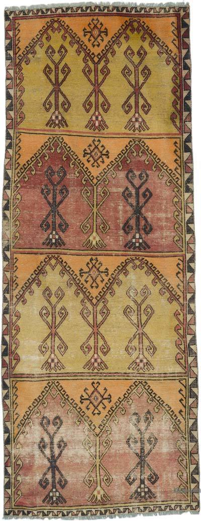 Vintage Anadolu Yolluk - 113 cm x 291 cm