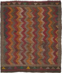 Vintage Anatolian Jijim Rug - 6' 9" x 8'  (81" x 96")