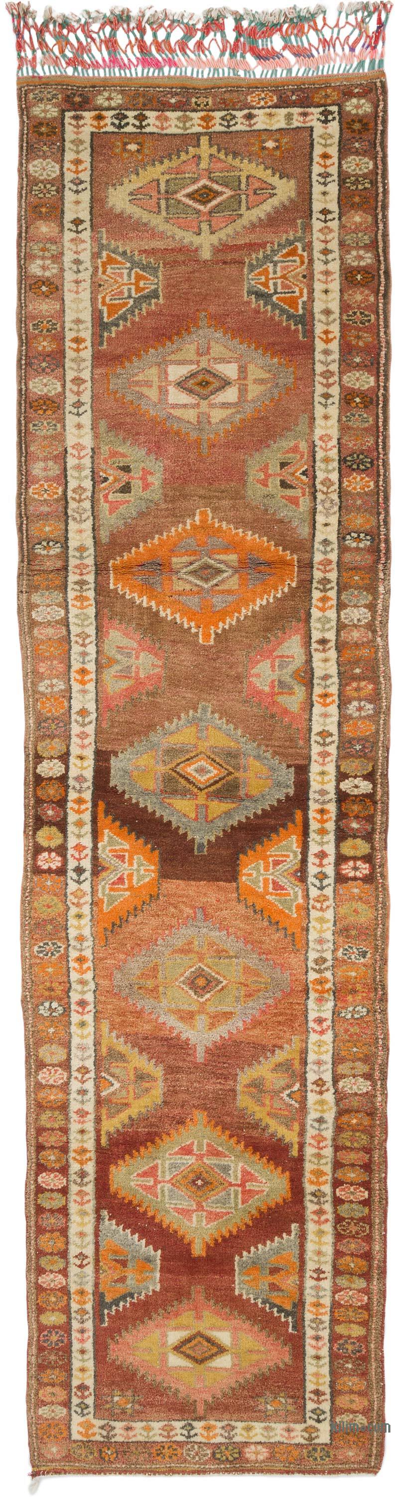 Alfombra Vintage de pasillo - 90 cm x 342 cm - K0070823