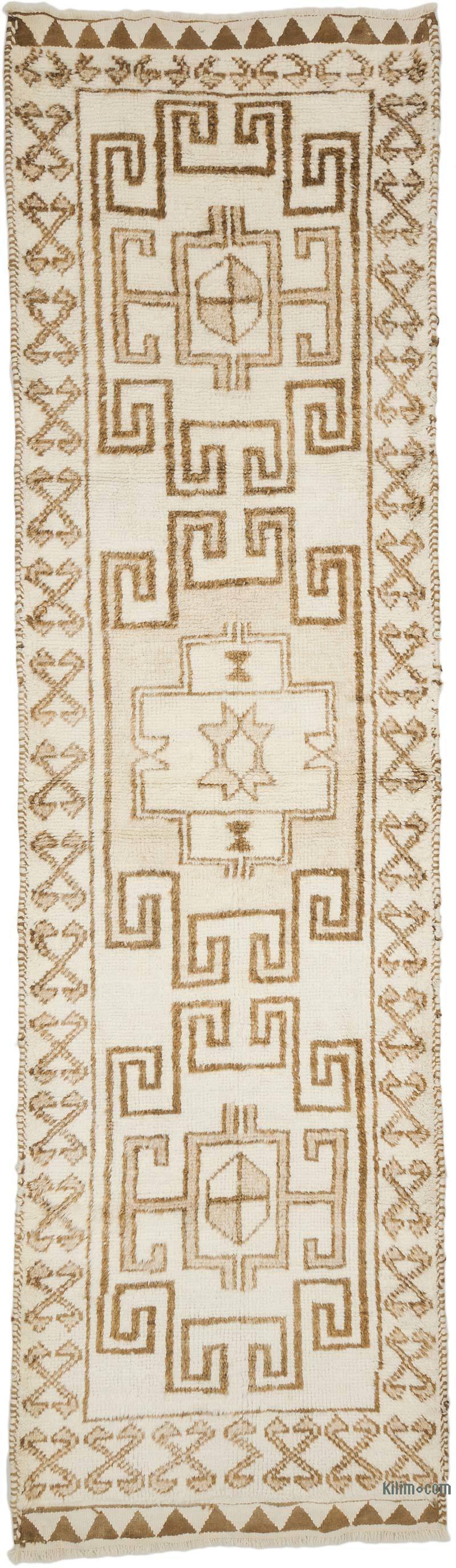 Alfombra Vintage de pasillo - 97 cm x 340 cm - K0070824
