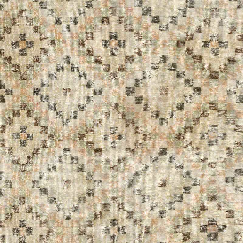 Vintage Turkish Hand-Knotted Rug - 6' 2" x 10' 2" (74" x 122") - K0070827
