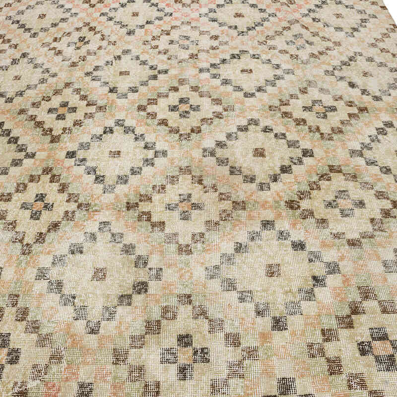 Vintage Turkish Hand-Knotted Rug - 6' 2" x 10' 2" (74" x 122") - K0070827