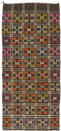 Vintage Anadolu Cicim - 105 cm x 230 cm