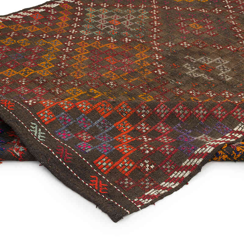 Vintage Anatolian Jijim Rug - 5' 5" x 9' 4" (65" x 112") - K0070830
