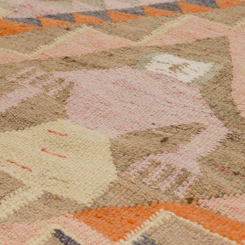 Alfombra Kilim Tribal Vintage - 95 cm x 365 cm - K0070835