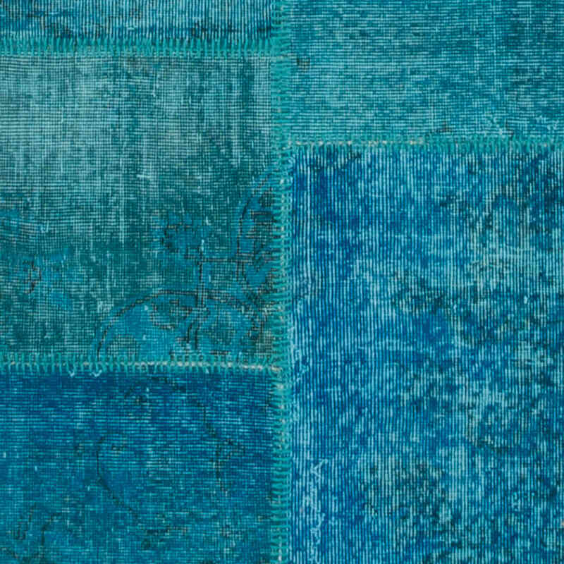 Alfombra De Retazos Turca Sobre-teñida - 80 cm x 748 cm - K0070849