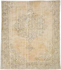 Vintage Turkish Hand-Knotted Rug - 5' 6
