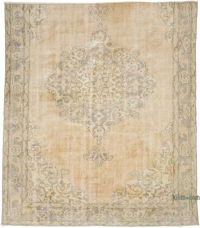 Vintage Turkish Hand-Knotted Rug - 6' 8" x 7' 7" (80" x 91")