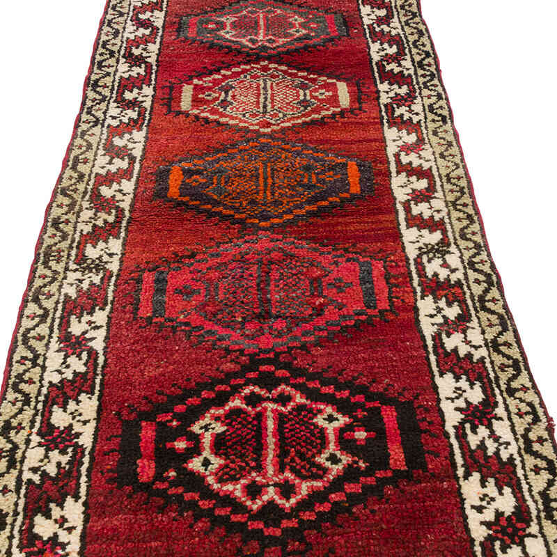 Alfombra Vintage de pasillo - 88 cm x 426 cm - K0070855
