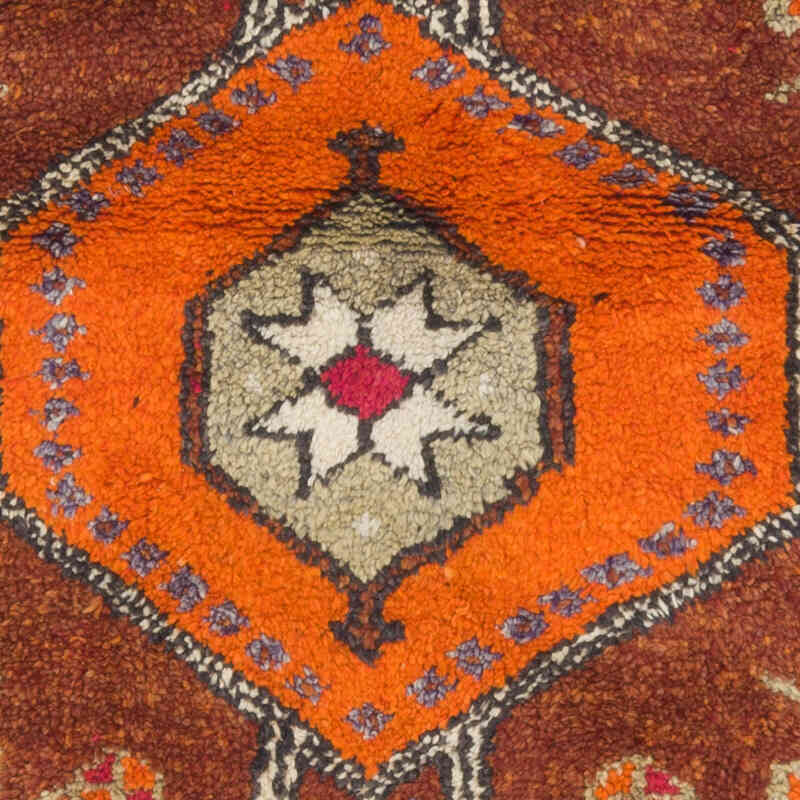 Vintage Tribal Runner Rug - 3' 1" x 10' 8" (37" x 128") - K0070860