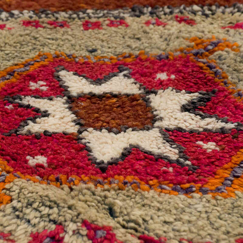 Vintage Tribal Runner Rug - 3' 1" x 10' 8" (37" x 128") - K0070860