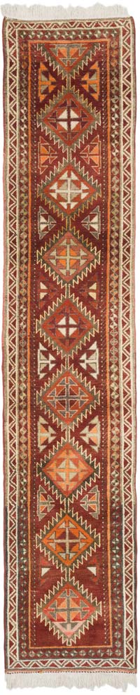Alfombra Vintage de pasillo - 83 cm x 390 cm
