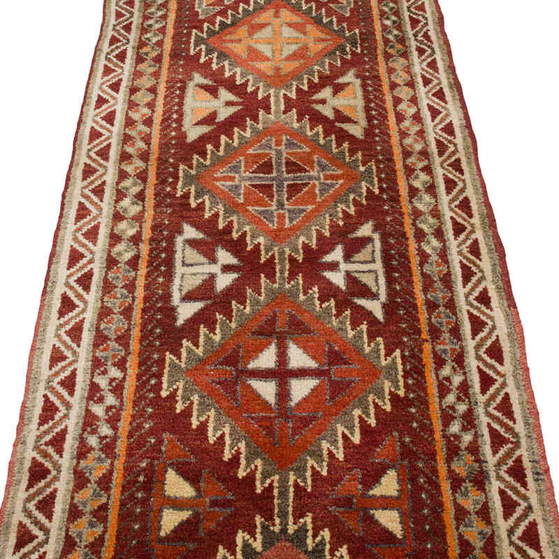 Alfombra Vintage de pasillo - 83 cm x 390 cm - K0070861