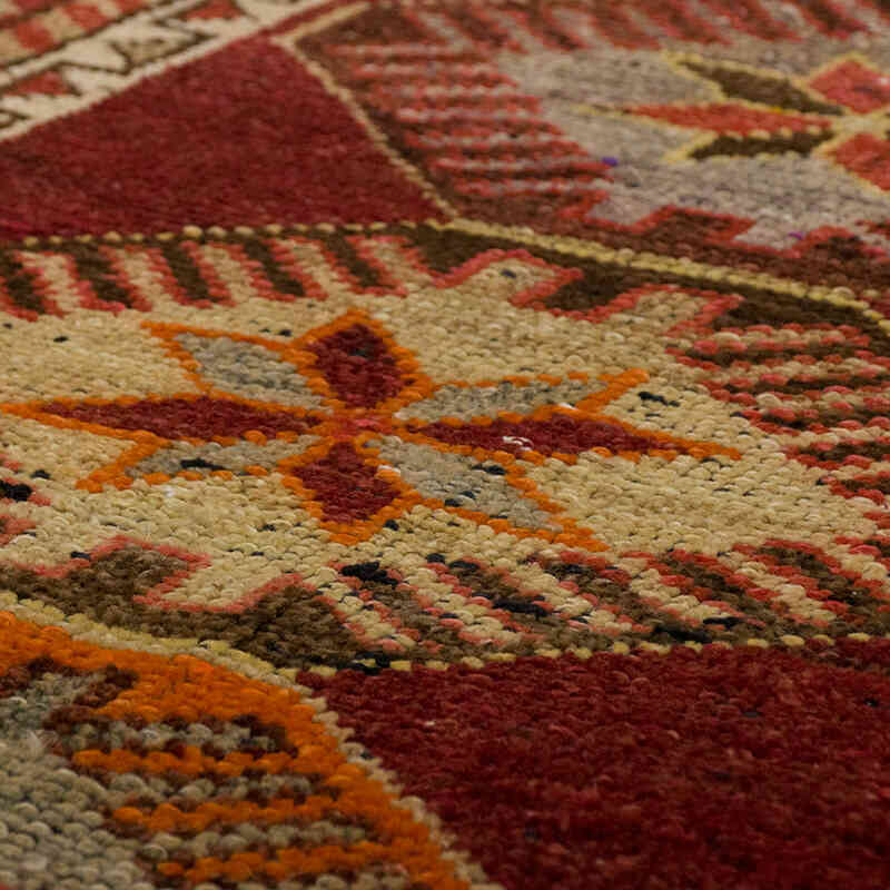 Vintage Tribal Runner Rug - 2' 9" x 12' 2" (33" x 146") - K0070874
