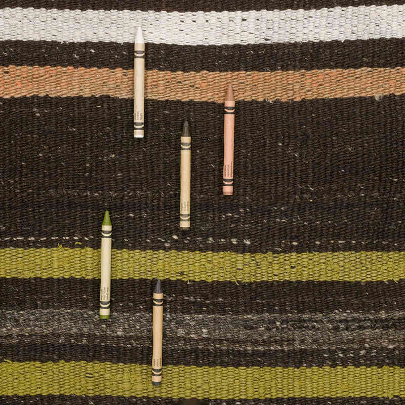 Vintage Anatolian Kilim Rug - 5' 4" x 7' 11" (64" x 95") - K0070877