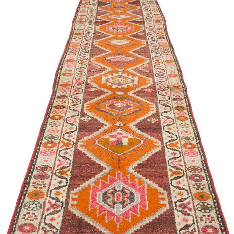 Vintage Anadolu Yolluk - 84 cm x 373 cm - K0070902