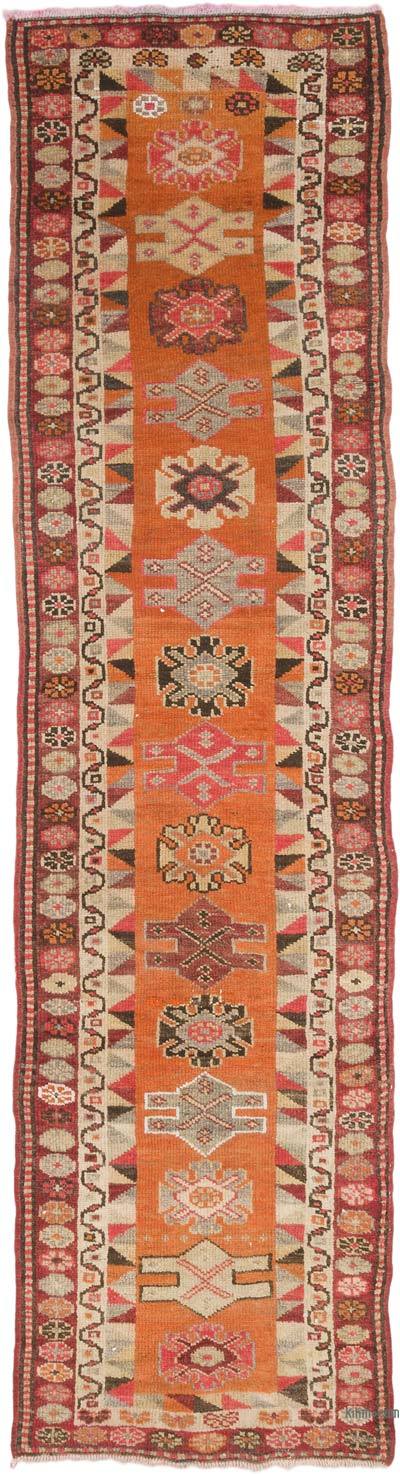 Alfombra Vintage de pasillo - 89 cm x 332 cm
