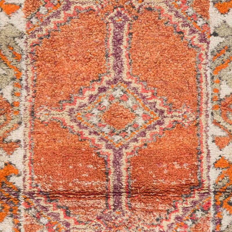 Alfombra Vintage de pasillo - 100 cm x 336 cm - K0070911