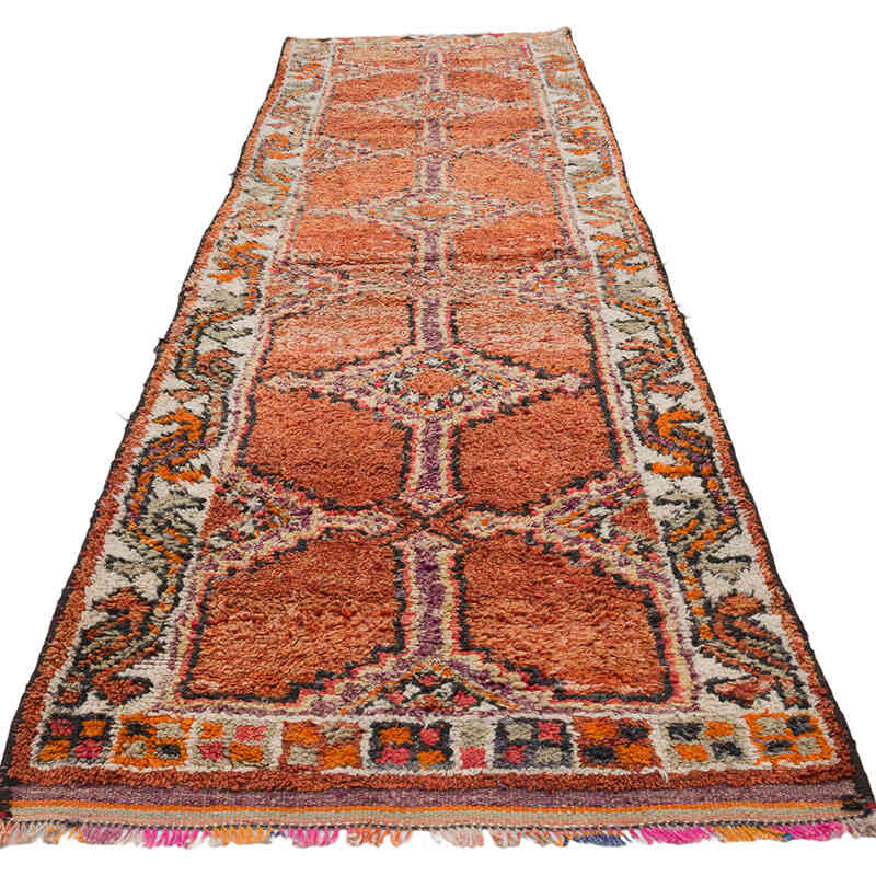 Alfombra Vintage de pasillo - 100 cm x 336 cm - K0070911