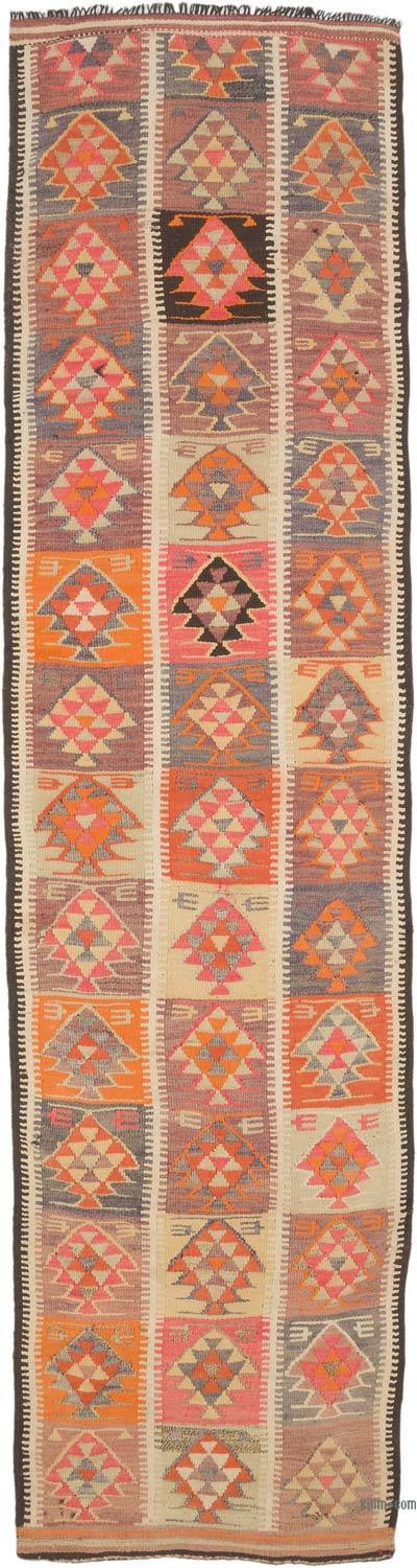 Alfombra Kilim Tribal Vintage - 94 cm x 350 cm